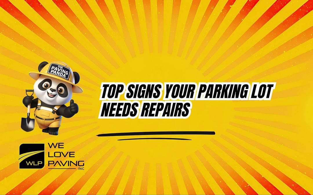 Top Signs Your Parking Lot Needs Repairs