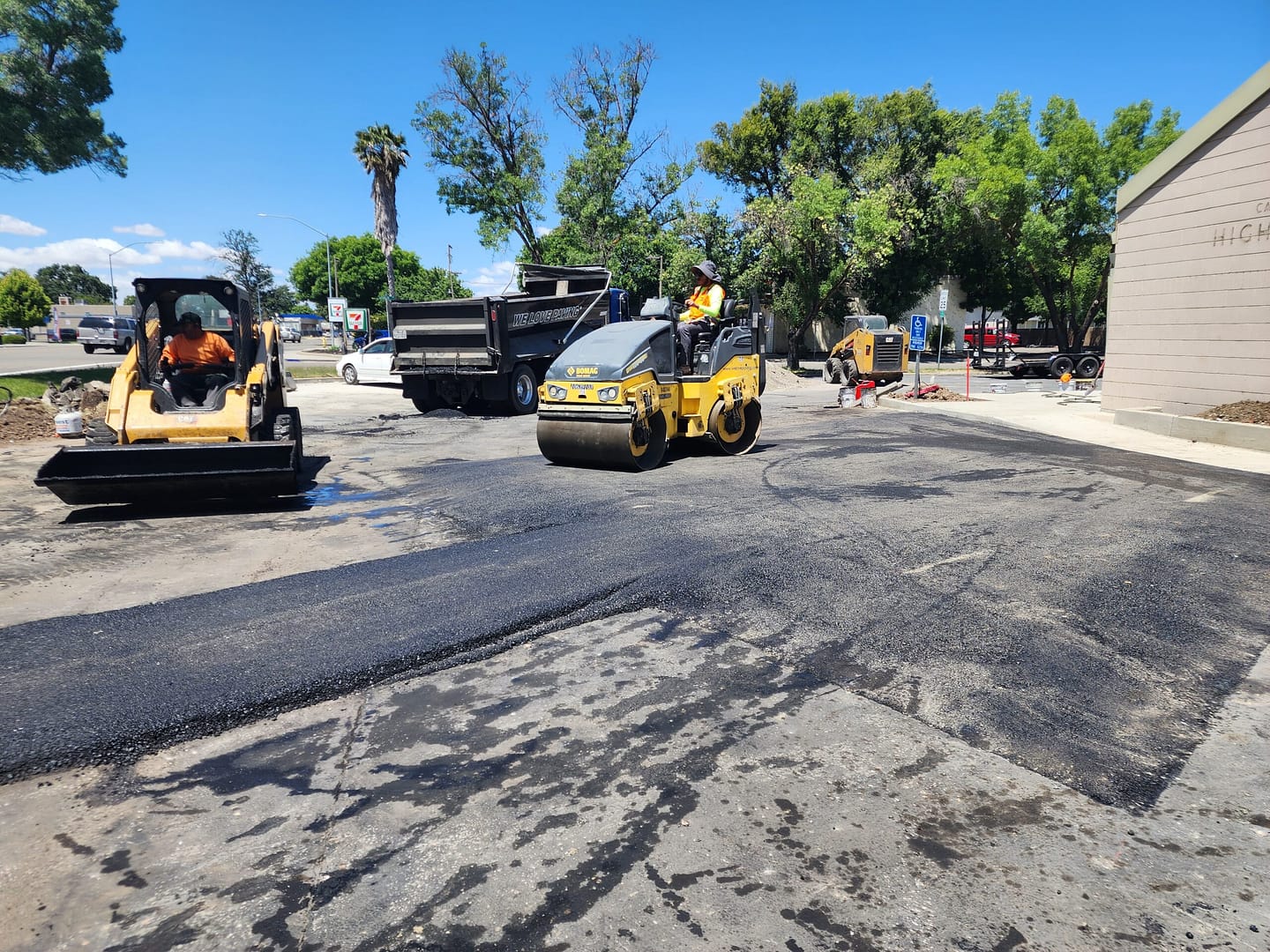 Parking Lot Striping, Asphalt Patching, Parking Line Striping