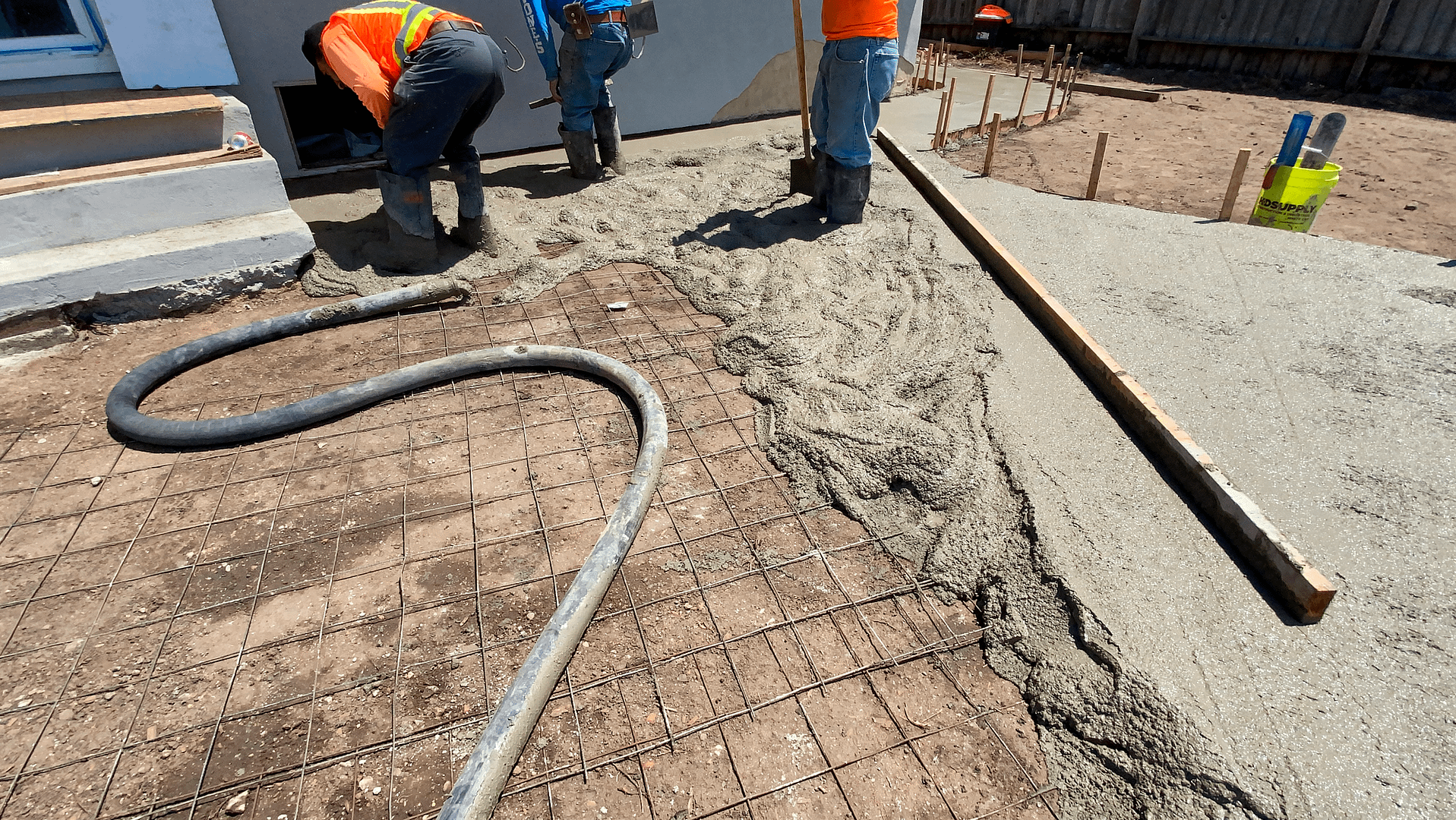 concrete sidewalk