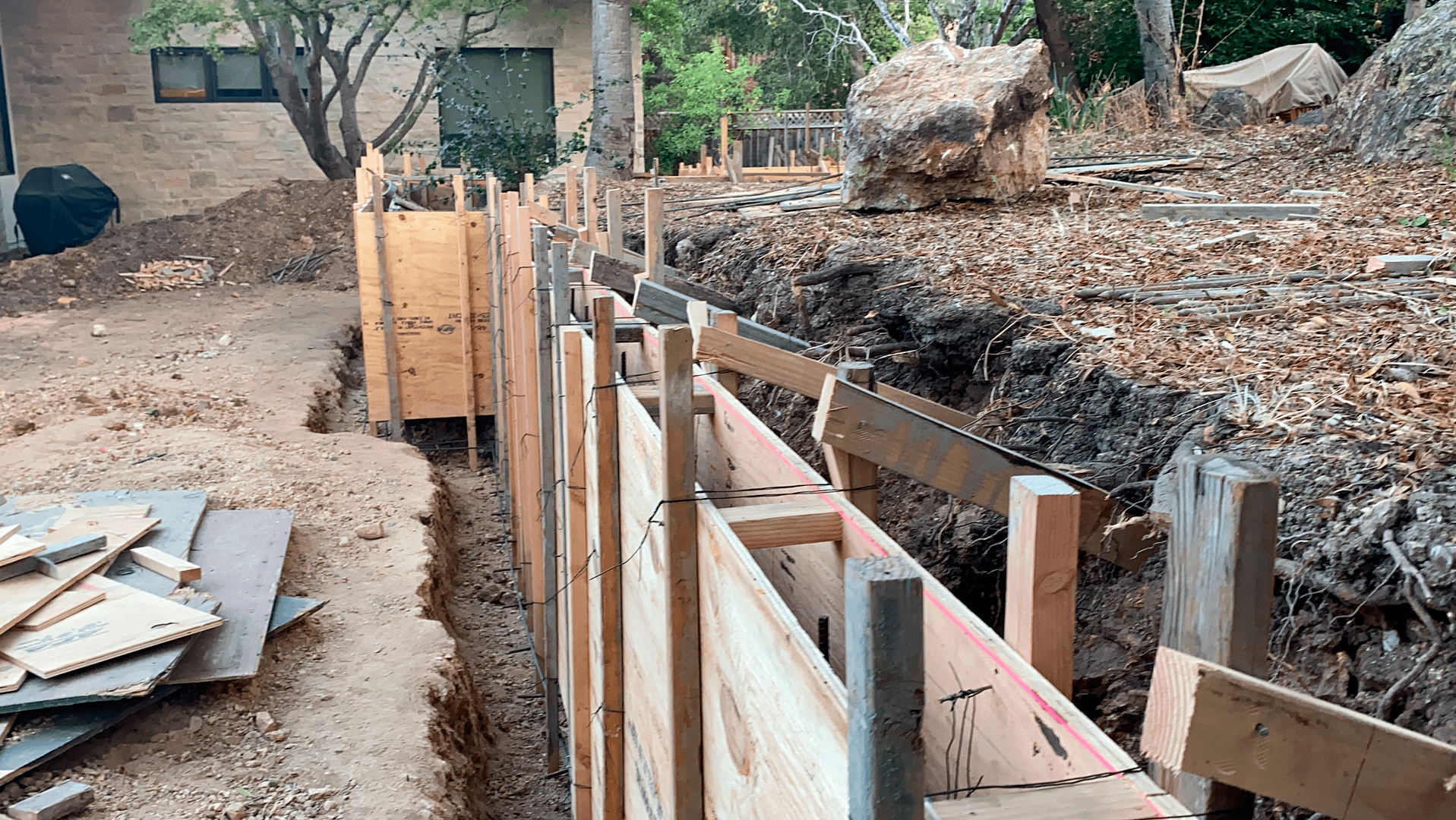 concrete foundation